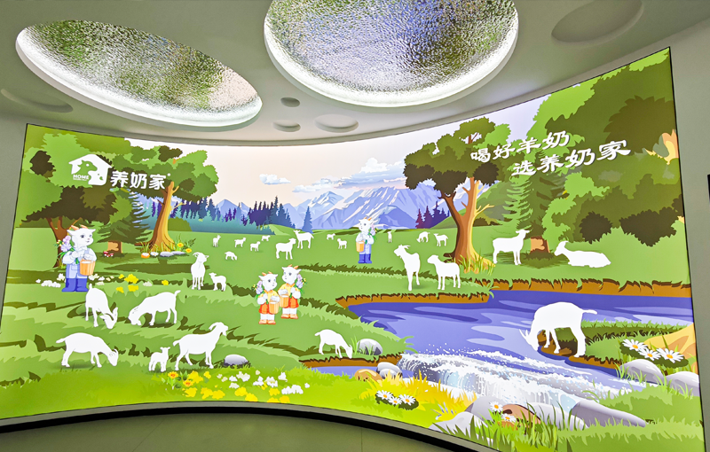 山东养奶家品牌展厅